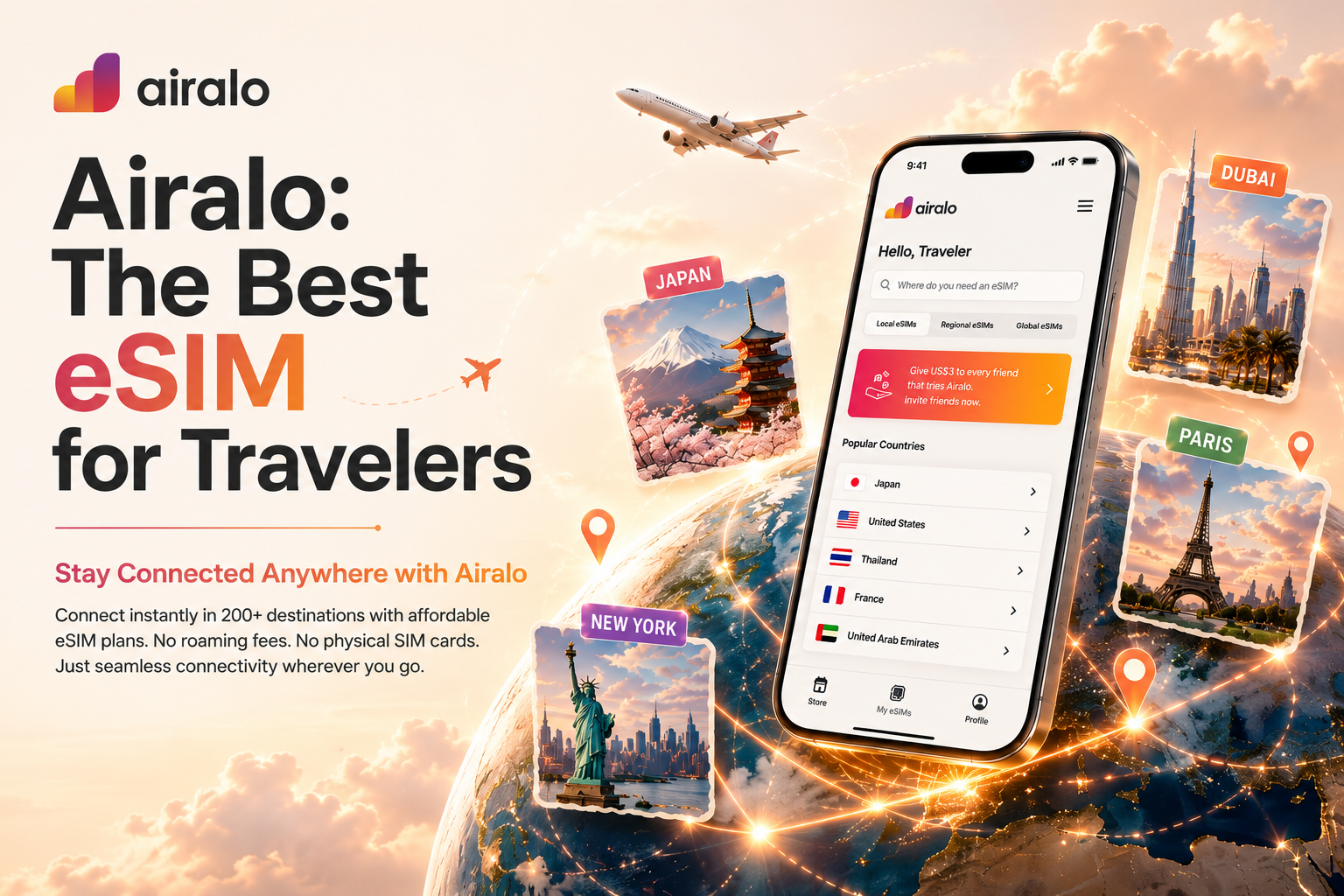 Traveler, airalo